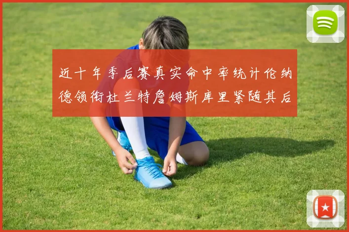 近十年季后赛真实命中率统计伦纳德领衔杜兰特詹姆斯库里紧随其后